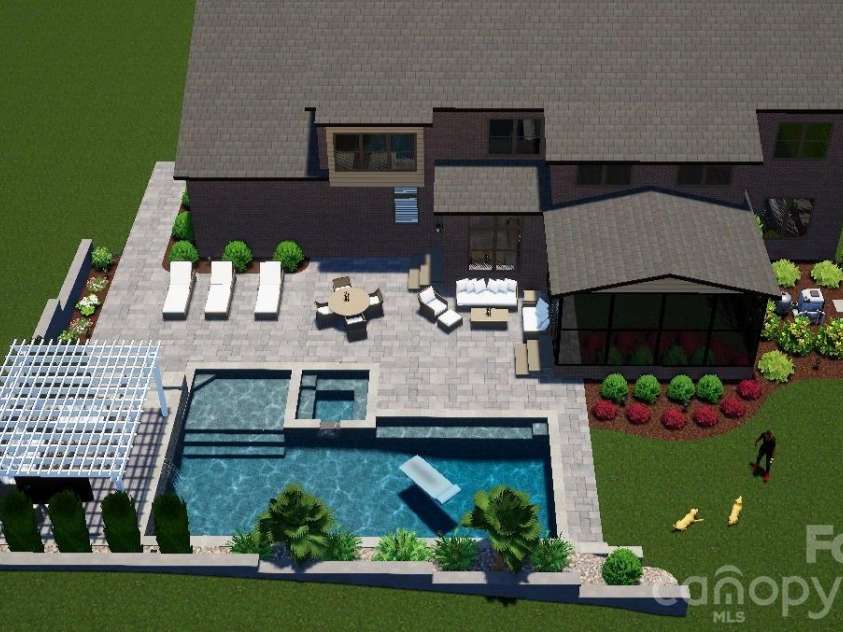 7626 Deerfield Manor Drive, Charlotte, NC 28270.  MLS# CAR4383264, YatesRealty ID 28529. 