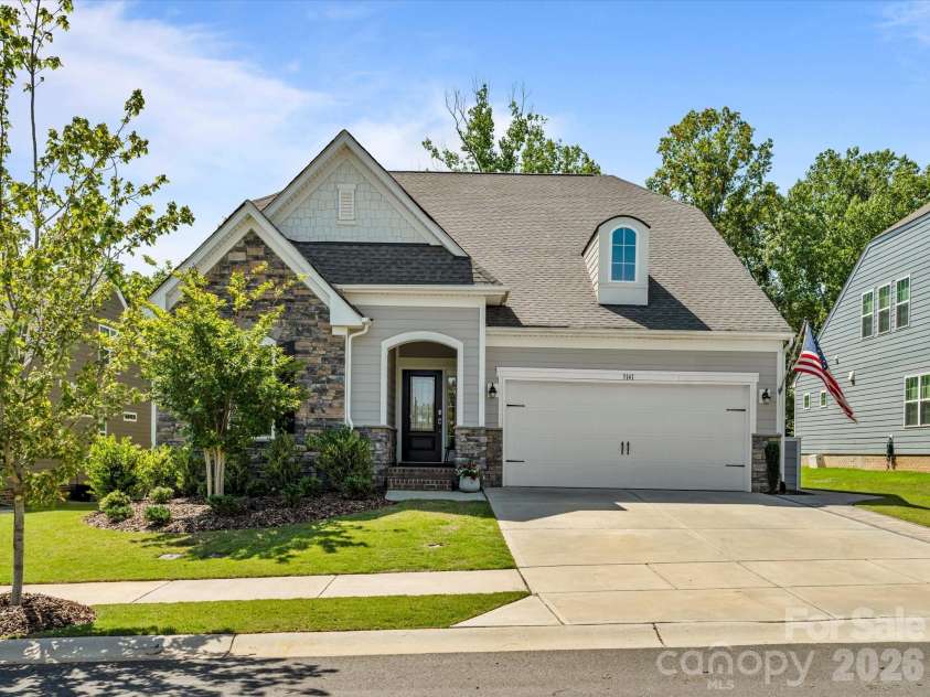 3141 Deep River Way, Waxhaw, NC 28173.  MLS# CAR4384058, YatesRealty ID 28537. 