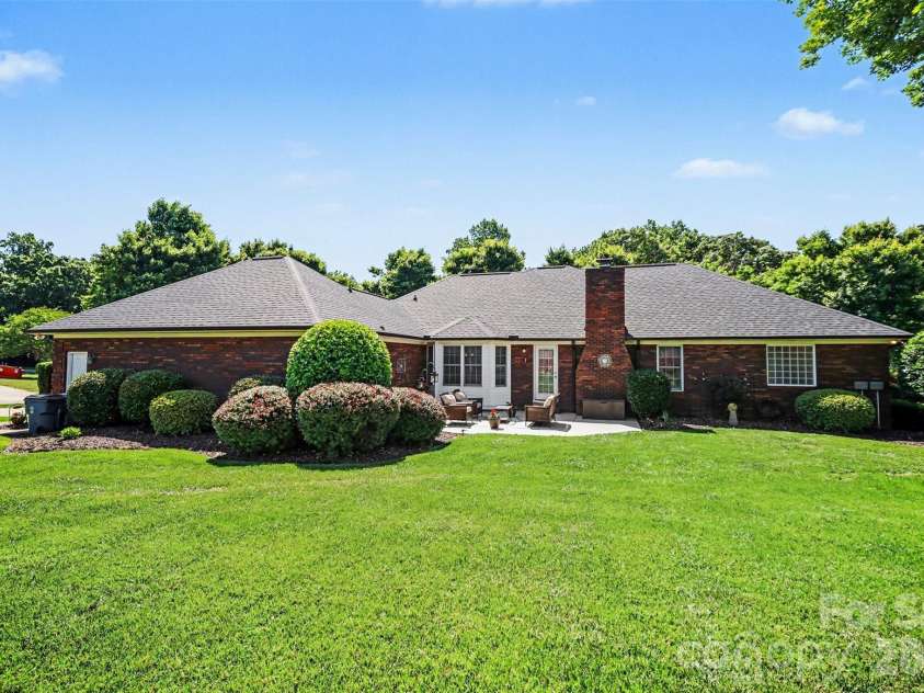 9903 Madres Court, Concord, NC 28027.  MLS# CAR4380486, YatesRealty ID 28544. Backyard