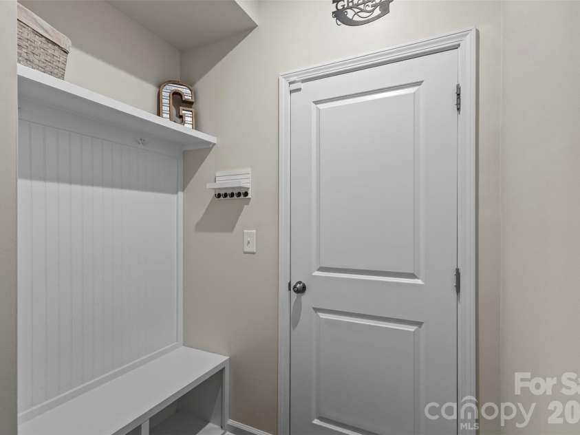 2621 Crimson Way, Monroe, NC 28112.  MLS# CAR4387570, YatesRealty ID 28547. Convenient drop zone right off garage entry.