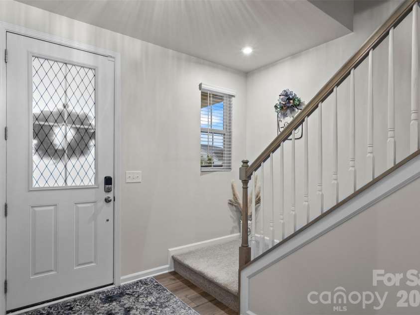 2621 Crimson Way, Monroe, NC 28112.  MLS# CAR4387570, YatesRealty ID 28547. Entry foyer