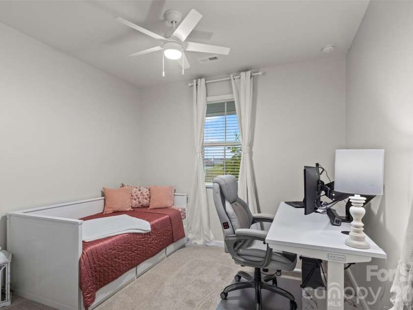 2621 Crimson Way, Monroe, NC 28112.  MLS# CAR4387570, YatesRealty ID 28547. First floor guest bedroom.