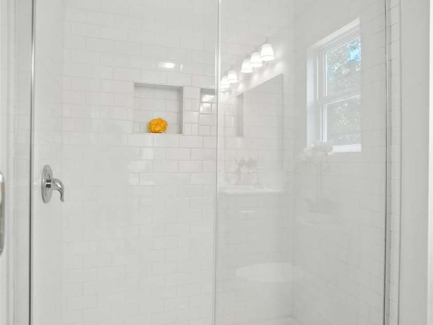 1103 Overland Drive, Dallas, NC 28034.  MLS# CAR4282641, YatesRealty ID 28548. Upgraded luxury shower in primary