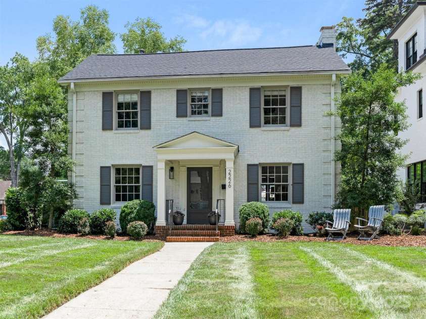 2226 Beverly Drive, Charlotte, NC 28207.  MLS# CAR4284232, YatesRealty ID 28551. Front Exterior