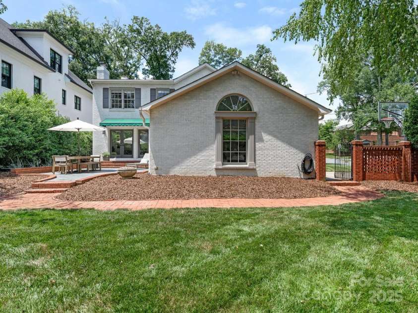 2226 Beverly Drive, Charlotte, NC 28207.  MLS# CAR4284232, YatesRealty ID 28551. Rear elevation