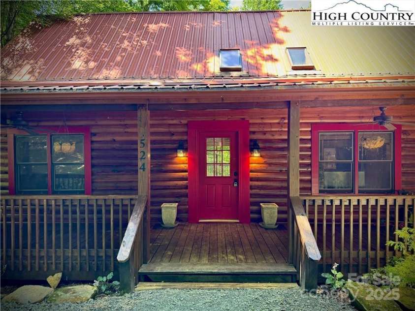 524 Timber Lake Drive, Todd, NC 28684.  MLS# CAR4284927, YatesRealty ID 28556. 