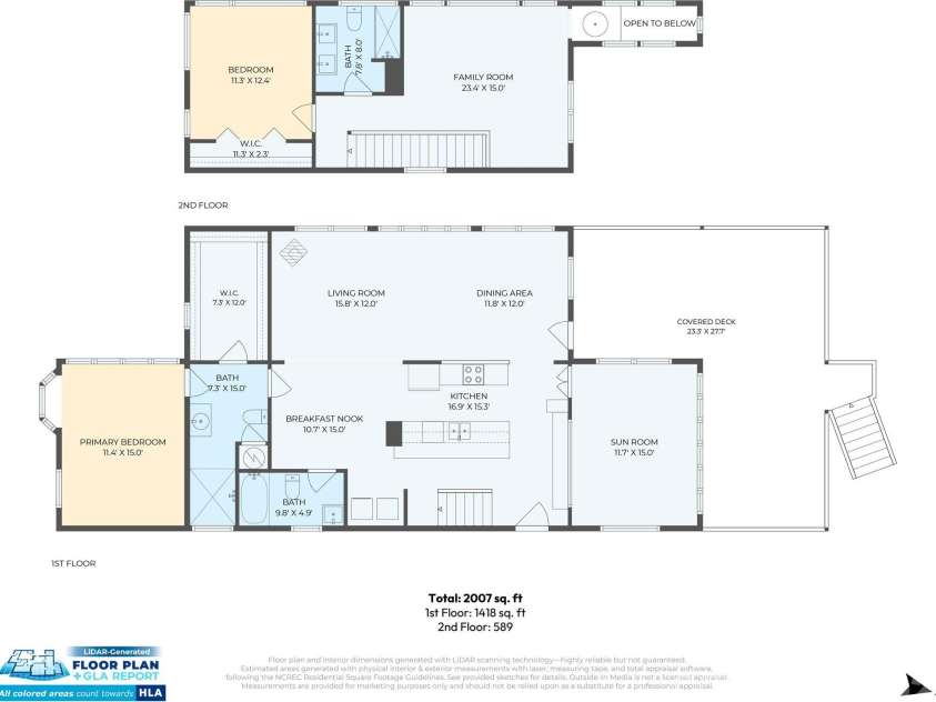 378 Dobson View Drive, Nebo, NC 28761.  MLS# CAR4388812, YatesRealty ID 28557. Floor Plan