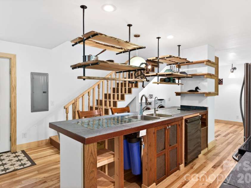 378 Dobson View Drive, Nebo, NC 28761.  MLS# CAR4388812, YatesRealty ID 28557. Kitchen Near Entryway