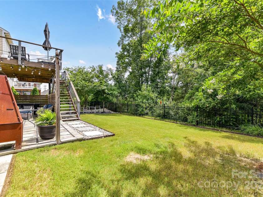 11730 Maher Lane, Huntersville, NC 28078.  MLS# CAR4281709, YatesRealty ID 28558. Fenced Back Yard great for quiet nights relaxing or for entertaining!