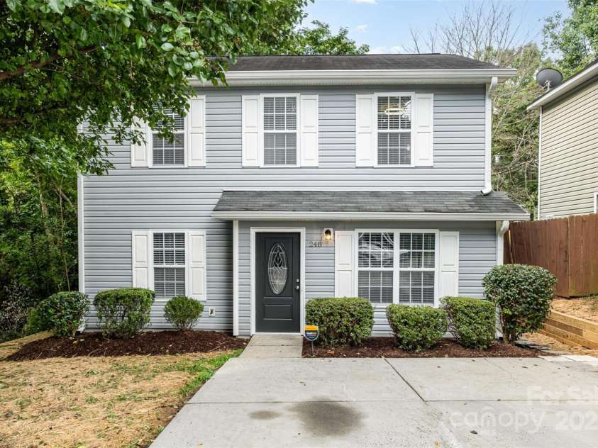 248 Pangle Drive, Charlotte, NC 28217.  MLS# CAR4281610, YatesRealty ID 28559. Front view