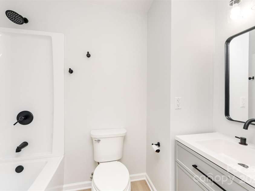 3724 Patricia Drive, Concord, NC 28027.  MLS# CAR4272555, YatesRealty ID 28565. Second FULL Bathroom