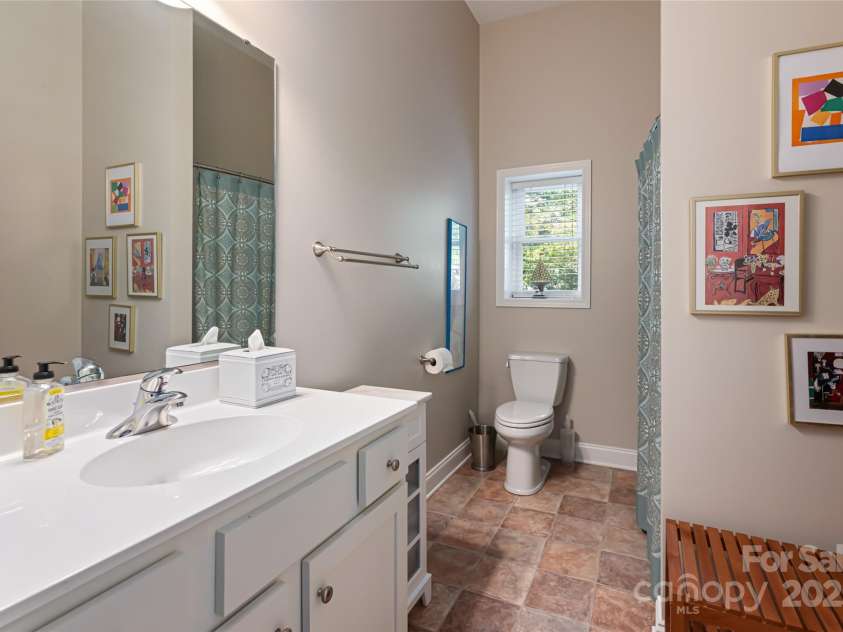 116 Dalya Road, Swannanoa, NC 28778.  MLS# CAR4245409, YatesRealty ID 28569. Level 3 (basement) Bathroom