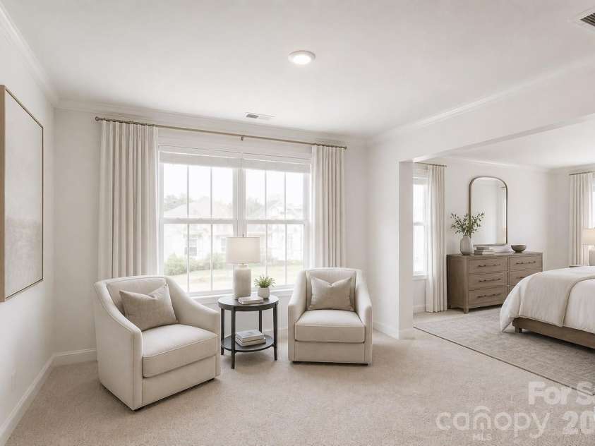 8119 Warford Little Road, Denver, NC 28037.  MLS# CAR4376996, YatesRealty ID 28570. VIRTUAL STAGE_SITTING AREA PRIMARY SUITE 