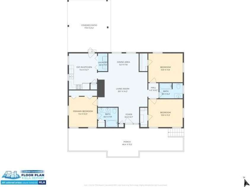 5 Johns Street, Asheville, NC 28806.  MLS# CAR4383037, YatesRealty ID 28573. Floor Plan