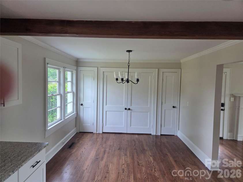 707 1st Street, Cherryville, NC 28021.  MLS# CAR4385987, YatesRealty ID 28574. Dining Room