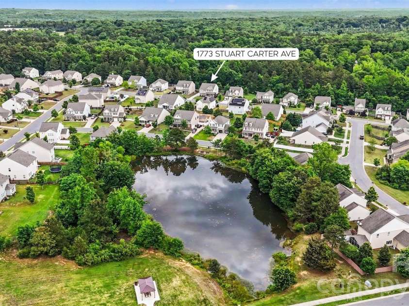 1773 Stuart Carter Avenue, Rock Hill, SC 29730.  MLS# CAR4377063, YatesRealty ID 28576. Ellis Pond