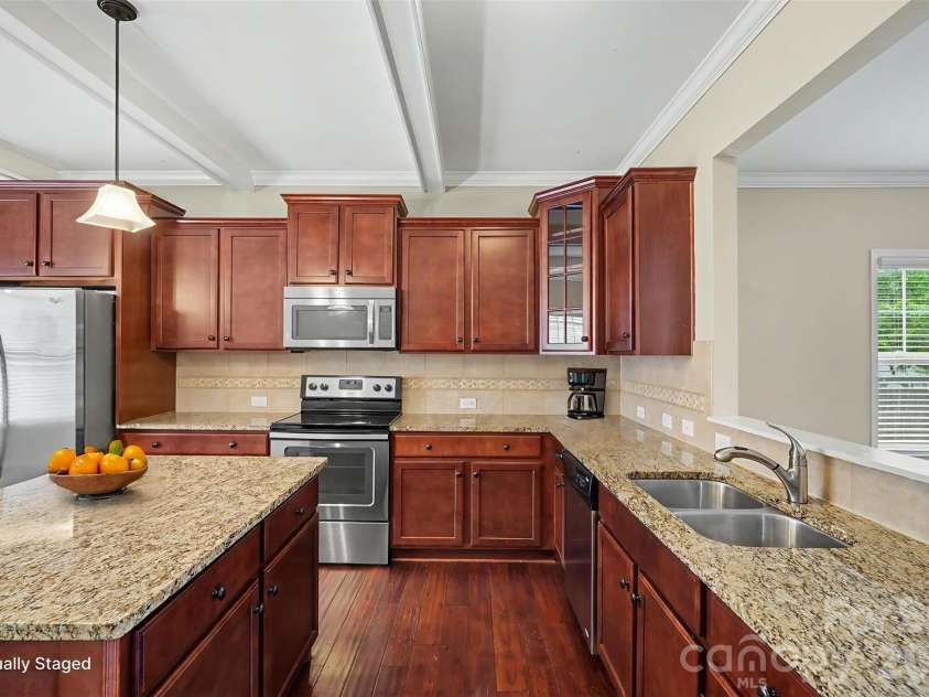 1773 Stuart Carter Avenue, Rock Hill, SC 29730.  MLS# CAR4377063, YatesRealty ID 28576. Virtually Staged Kitchen