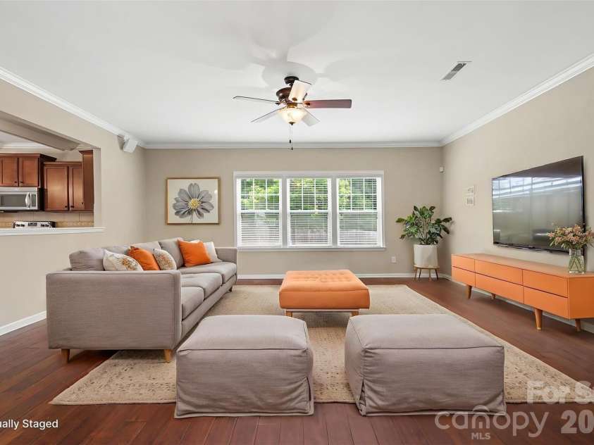 1773 Stuart Carter Avenue, Rock Hill, SC 29730.  MLS# CAR4377063, YatesRealty ID 28576. Virtually Staged Living Room