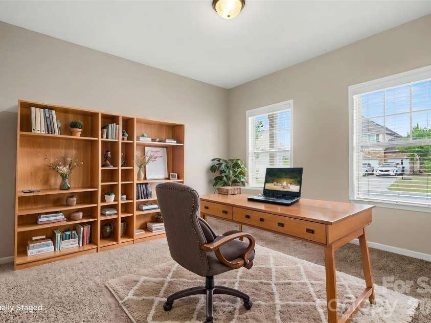 1773 Stuart Carter Avenue, Rock Hill, SC 29730.  MLS# CAR4377063, YatesRealty ID 28576. Virtually Staged Office Room