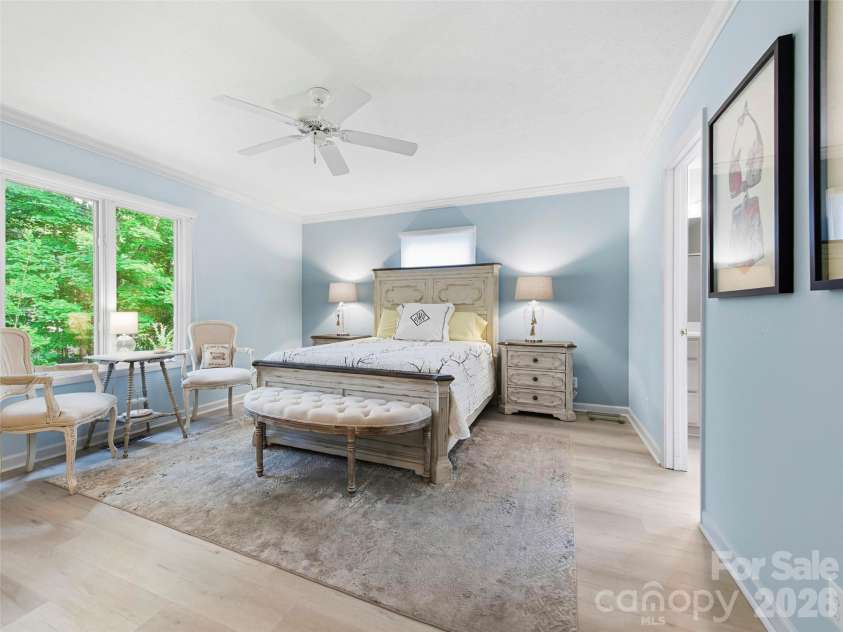 83 Laurel Ridge Place, Hendersonville, NC 28739.  MLS# CAR4389214, YatesRealty ID 28577. Primary Bedroom