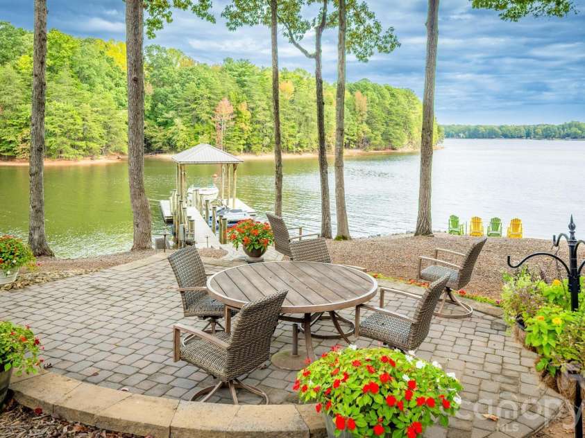 4246 Sigmon Cove Lane, Terrell, NC 28682.  MLS# CAR4338101, YatesRealty ID 2858. Lake Front Paver Patio