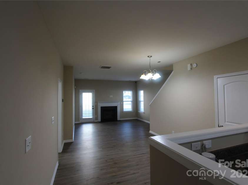 2099 Shady Pond Drive, Clover, SC 29710.  MLS# CAR4328941, YatesRealty ID 28581. Living room with new LVP flooring
