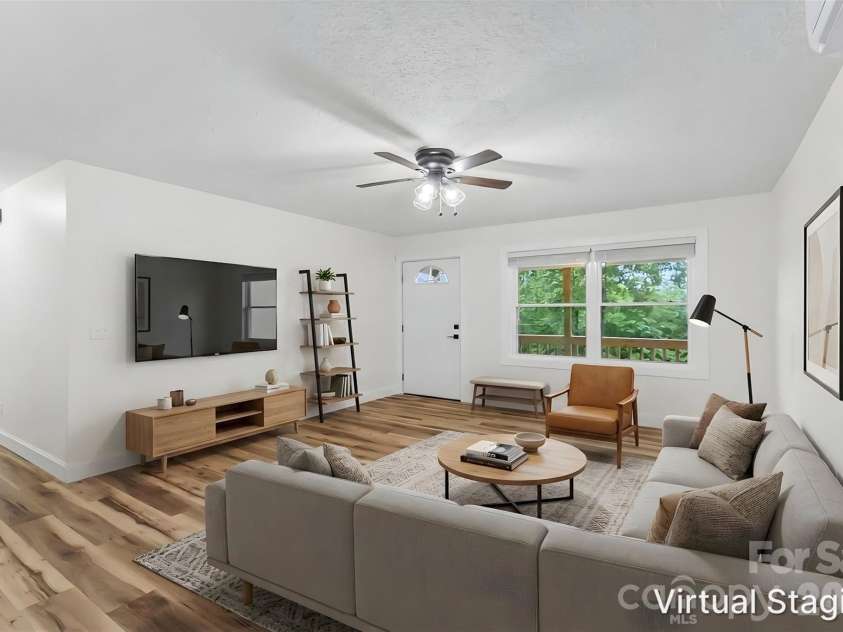 825 Creek Road, Nebo, NC 28761.  MLS# CAR4386618, YatesRealty ID 28582. Virtually staged
