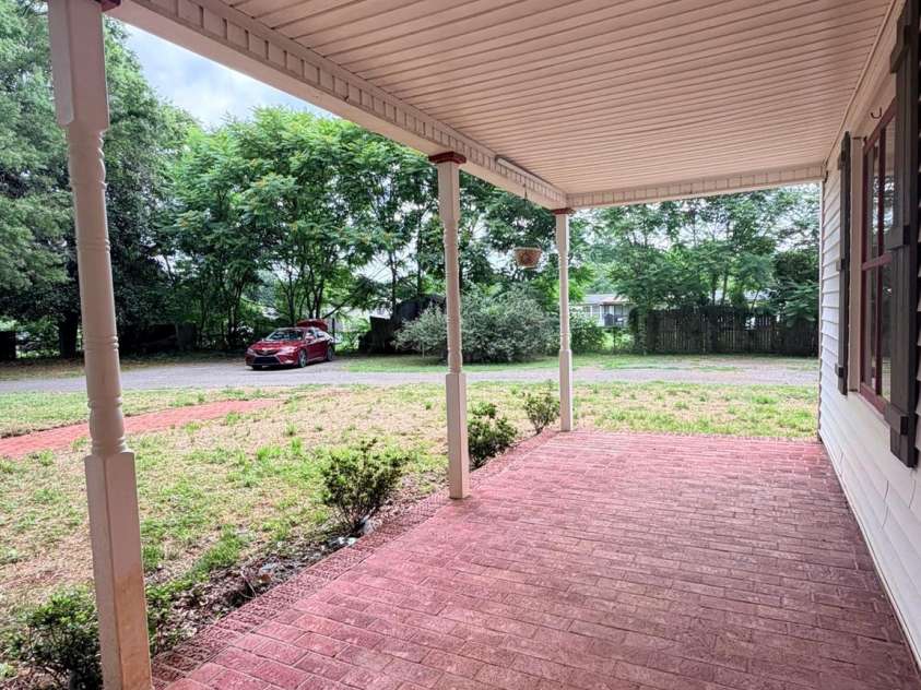 2940 Shue Road, Salisbury, NC 28147.  MLS# CAR4389370, YatesRealty ID 28583. Covered front porch