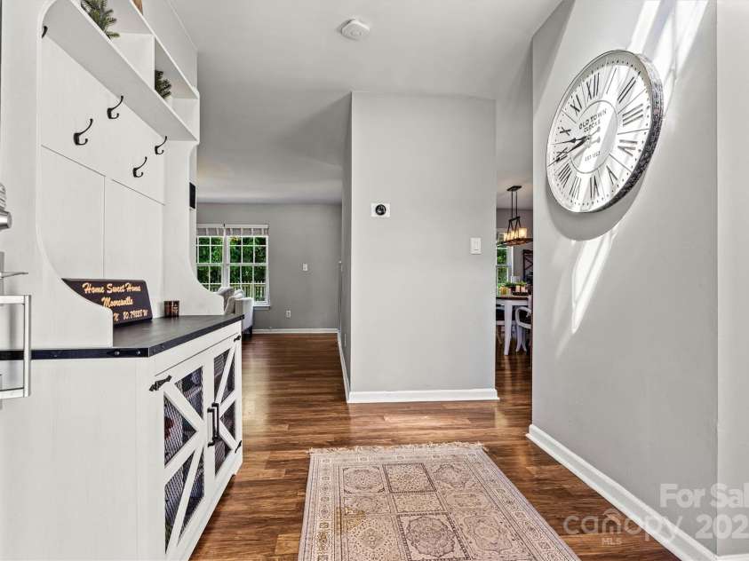 136 Bluffton Road, Mooresville, NC 28115.  MLS# CAR4270872, YatesRealty ID 28584. Entryway