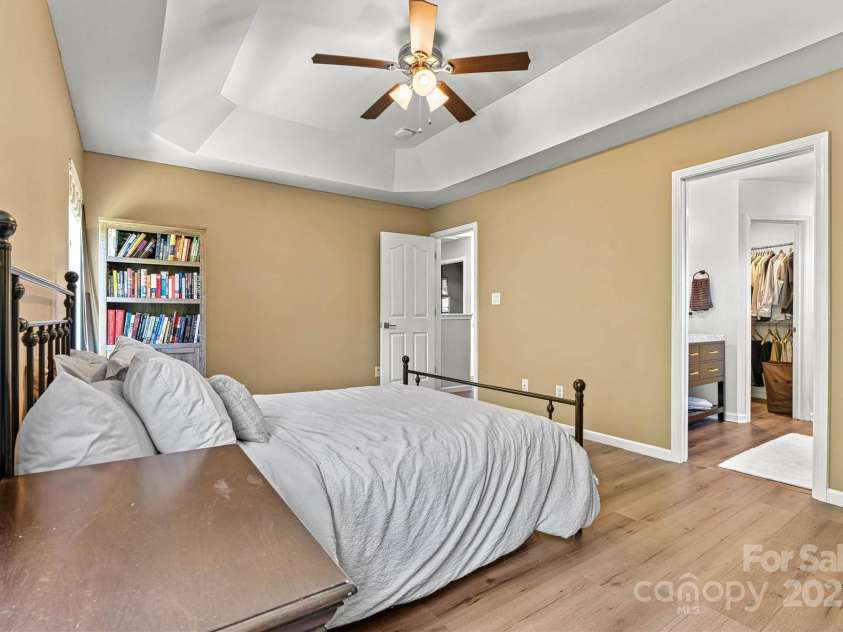 136 Bluffton Road, Mooresville, NC 28115.  MLS# CAR4270872, YatesRealty ID 28584. Master Bedroom