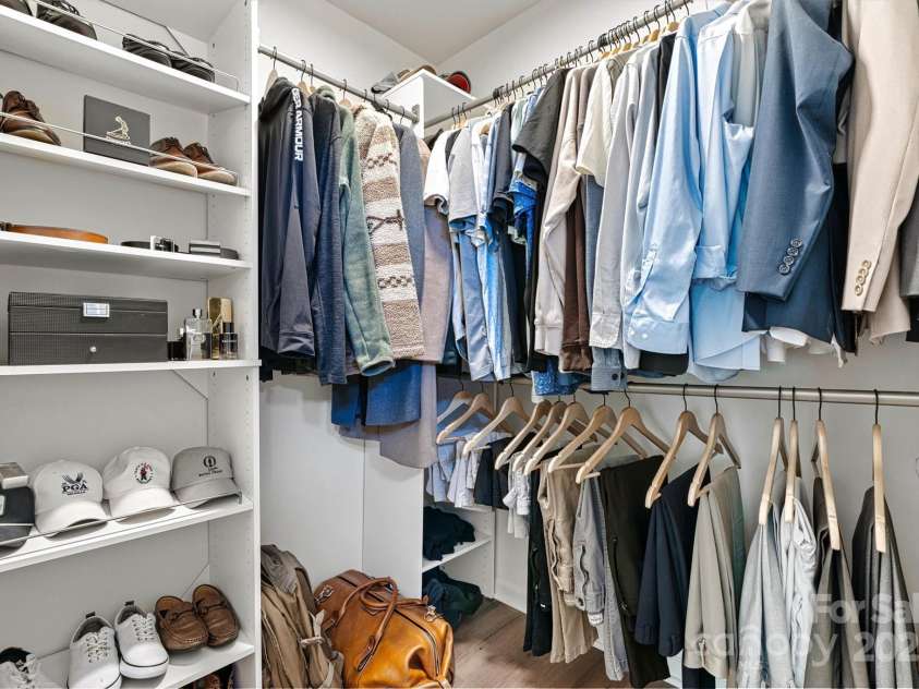 136 Bluffton Road, Mooresville, NC 28115.  MLS# CAR4270872, YatesRealty ID 28584. Master Closet