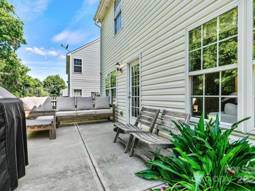 136 Bluffton Road, Mooresville, NC 28115.  MLS# CAR4270872, YatesRealty ID 28584. Outdoor Patio