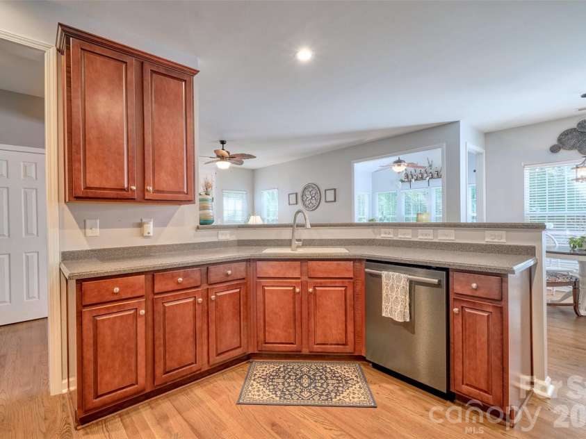 216 Choate Avenue, Fort Mill, SC 29708.  MLS# CAR4380669, YatesRealty ID 28588. Kitchen opens to great room
