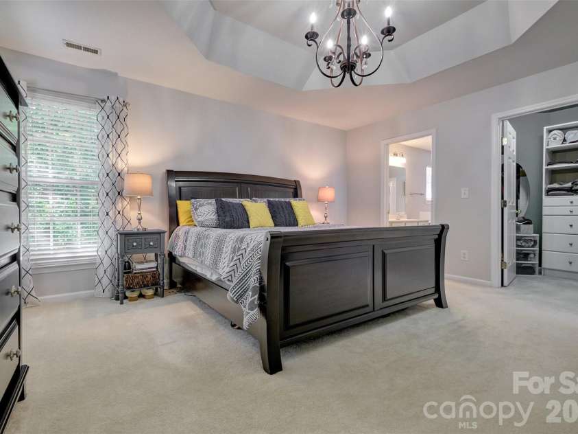 216 Choate Avenue, Fort Mill, SC 29708.  MLS# CAR4380669, YatesRealty ID 28588. Trey ceilings in master bedroom