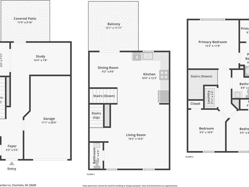5024 Winding Jordan Lane, Charlotte, NC 28269.  MLS# CAR4385266, YatesRealty ID 28599. 