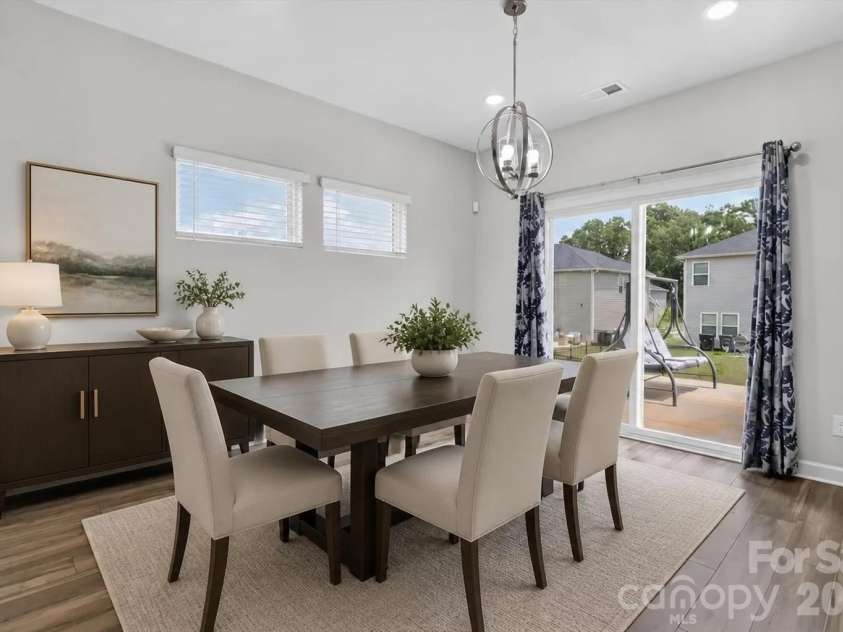 1041 Red Apple Street, Monroe, NC 28110.  MLS# CAR4400677, YatesRealty ID 2860. Dining Room