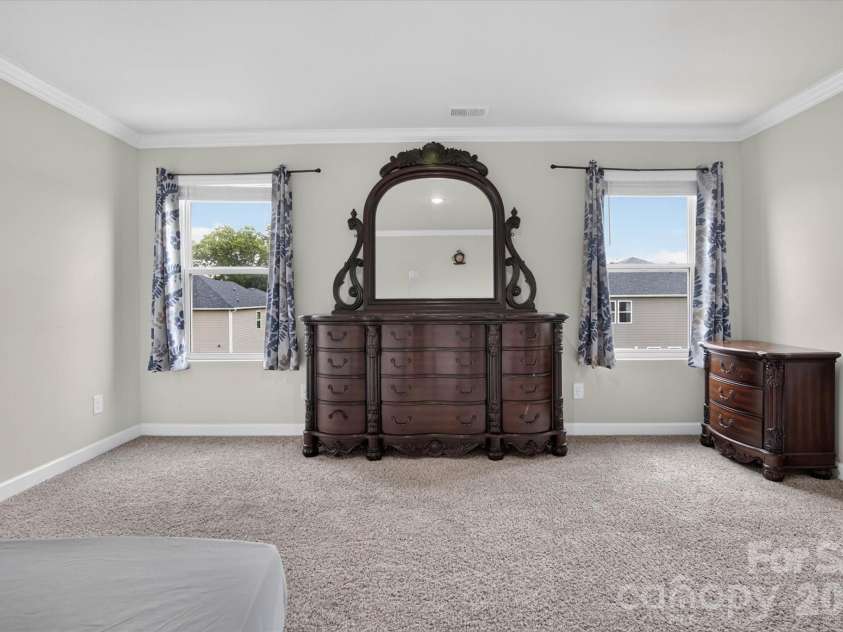 1041 Red Apple Street, Monroe, NC 28110.  MLS# CAR4400677, YatesRealty ID 2860. Master Bedroom
