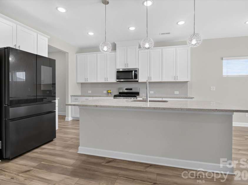 1041 Red Apple Street, Monroe, NC 28110.  MLS# CAR4400677, YatesRealty ID 2860. Open Island Kitchen