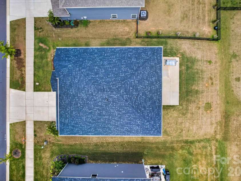 1041 Red Apple Street, Monroe, NC 28110.  MLS# CAR4400677, YatesRealty ID 2860. Overhead