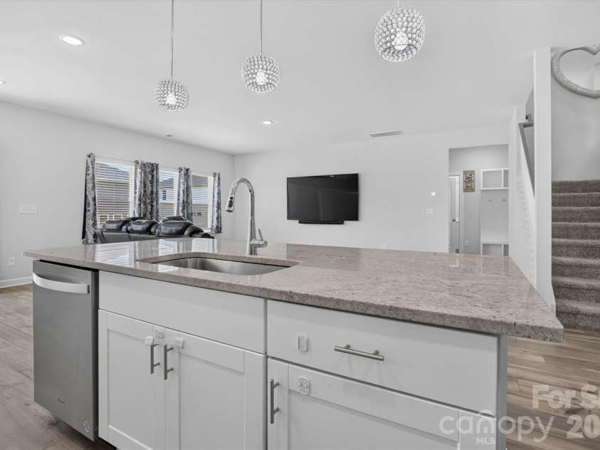 1041 Red Apple Street, Monroe, NC 28110.  MLS# CAR4400677, YatesRealty ID 2860. Sink / Dishwasher