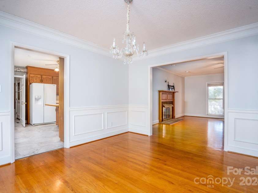 151 Oak Point Drive, Cherryville, NC 28021.  MLS# CAR4135718, YatesRealty ID 2860. From the dining room while keeping an eye on the living room and kitchen.