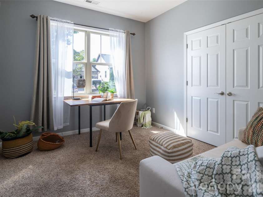 9 Partridge Berry Lane, Weaverville, NC 28787.  MLS# CAR4375602, YatesRealty ID 28605. 2nd bedroom on the main level.