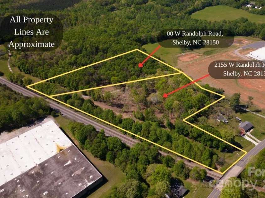 2155 Randolph Road, Shelby, NC 28150.  MLS# CAR4275104, YatesRealty ID 28608. The other portion of the parcel is a land listing--00 Randolph Rd.