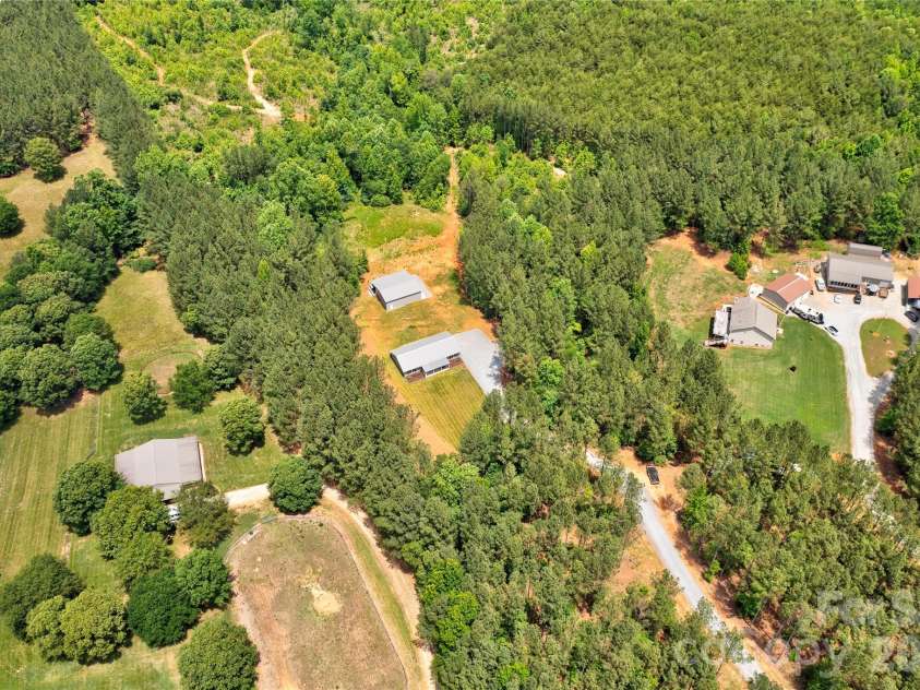 1733 Timber Drive, Mooresboro, NC 28114.  MLS# CAR4387797, YatesRealty ID 28610. Aerial View