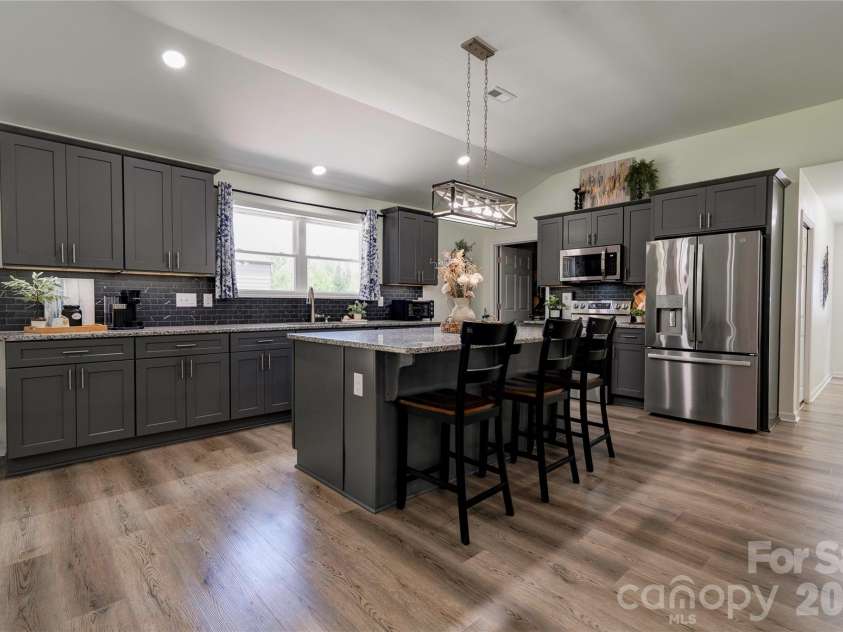 1733 Timber Drive, Mooresboro, NC 28114.  MLS# CAR4387797, YatesRealty ID 28610. Kitchen