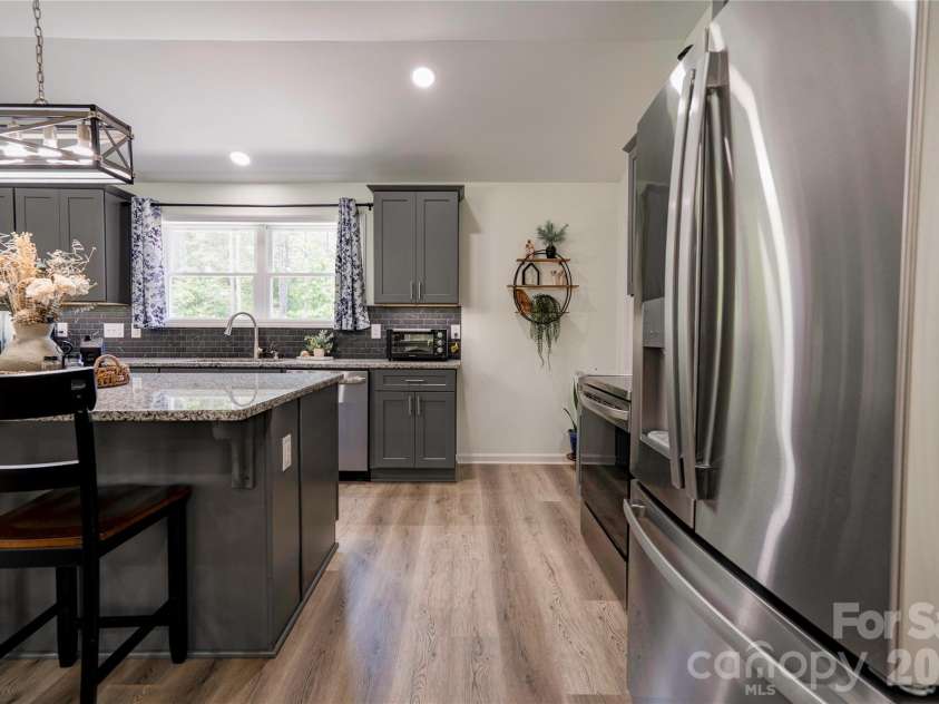 1733 Timber Drive, Mooresboro, NC 28114.  MLS# CAR4387797, YatesRealty ID 28610. Kitchen