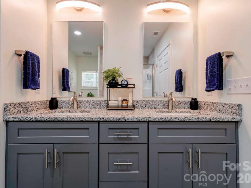1733 Timber Drive, Mooresboro, NC 28114.  MLS# CAR4387797, YatesRealty ID 28610. Primary Bathroom