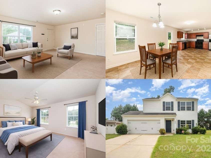 1936 Bass Creek Court, Monroe, NC 28110.  MLS# CAR4281272, YatesRealty ID 28616. 