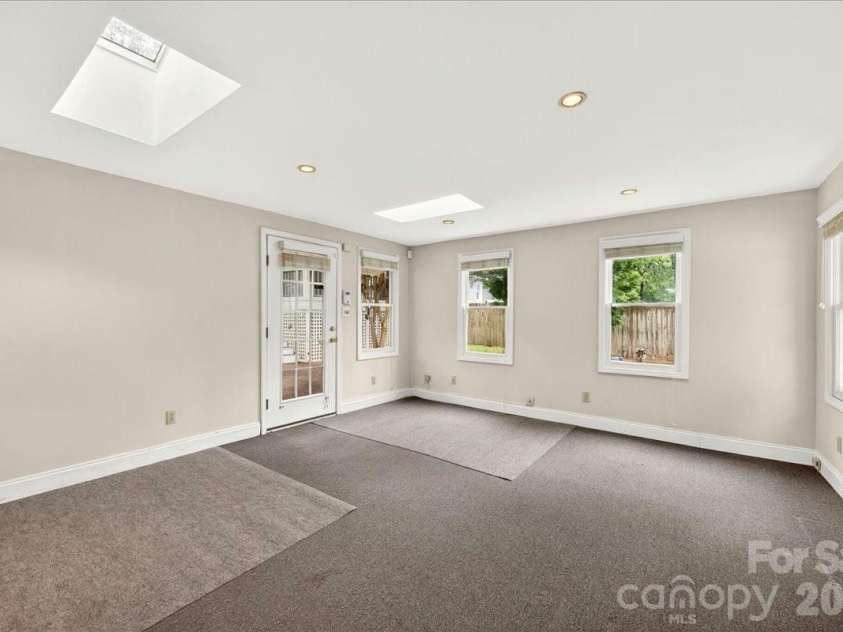2208 Fifth Street, Charlotte, NC 28204.  MLS# CAR4380576, YatesRealty ID 28616. 2nd Building for workout, office, art studio 
