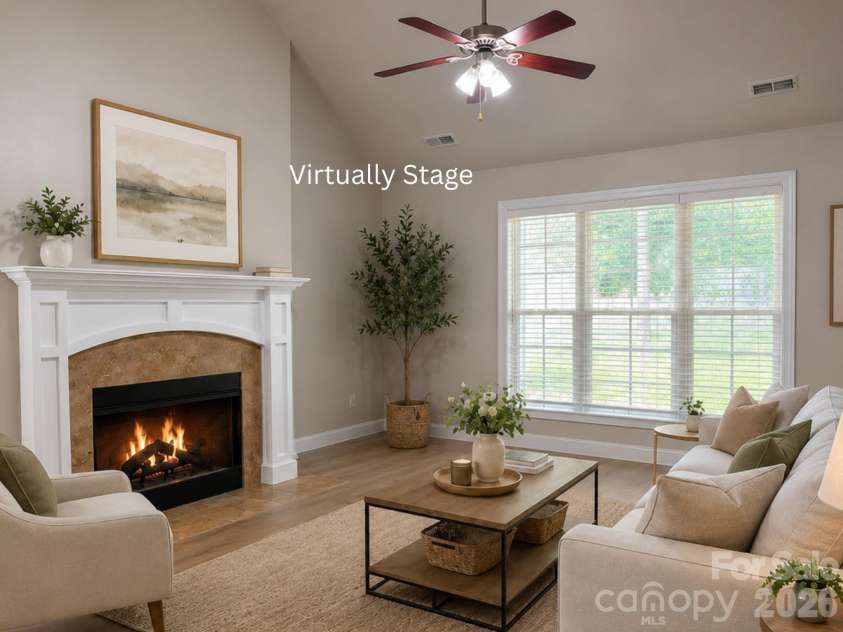 2148 Brookberry Lane, Gastonia, NC 28056.  MLS# CAR4359982, YatesRealty ID 28617. Virtually Staged